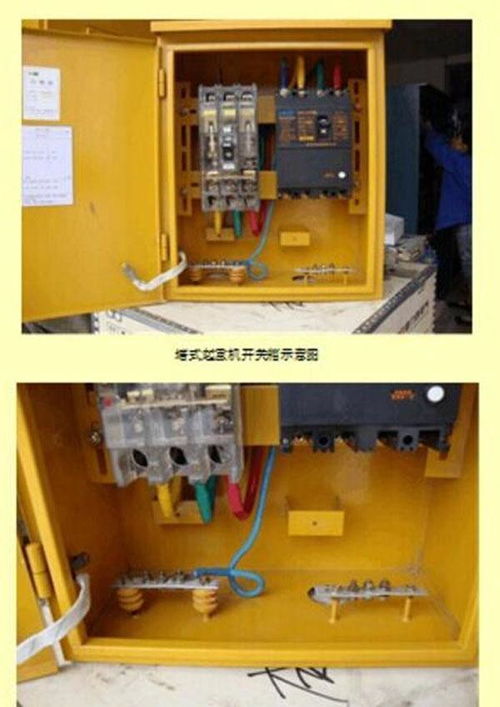 配电箱中 分配电箱 总配电箱 柜 开关箱 的标准化配置